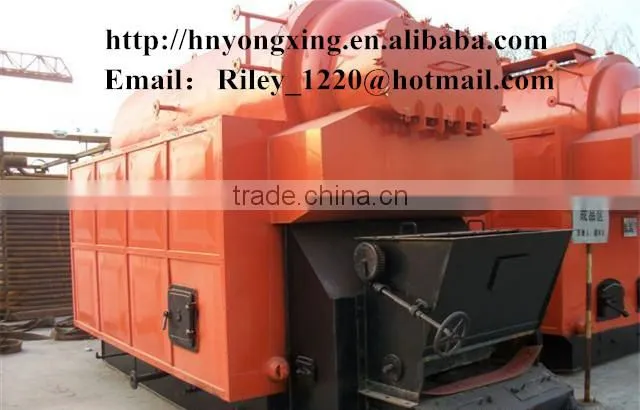 DZL series chain grate coal/wood boiler for sale