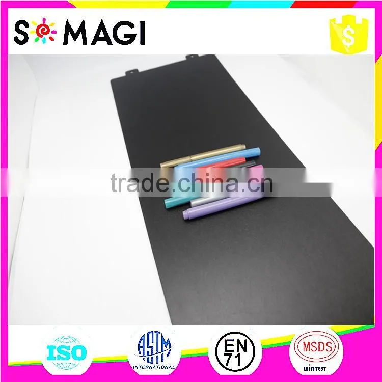 New Design Non-toxic Multi-use Easy Erasable Metallic Marker Pack of 4 for Tagging Glassware and Ceramics