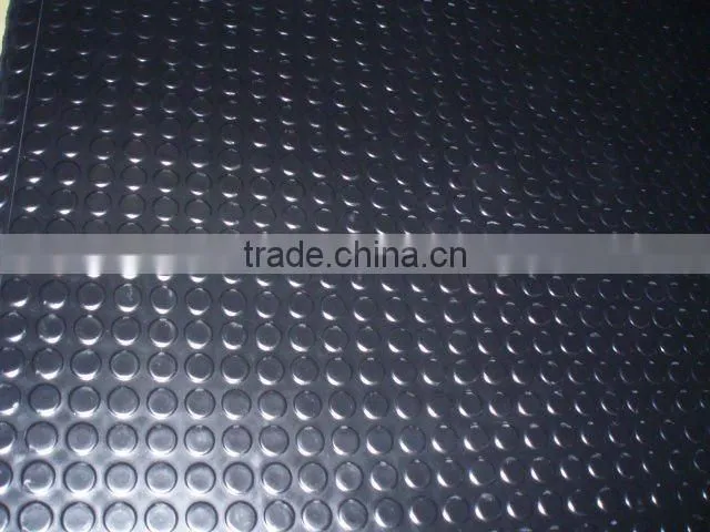 round button rubber mat