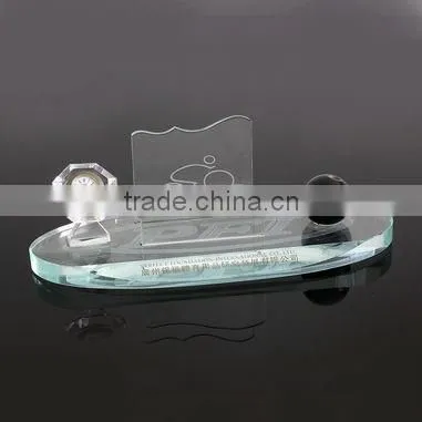 Table crystal office set