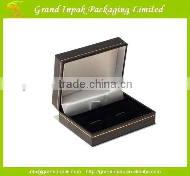 Art paper cufflink box for a pair of cufflinks