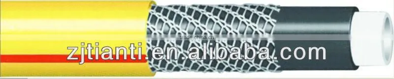 Green Yllow Bown Clear Knitted Garden Hose