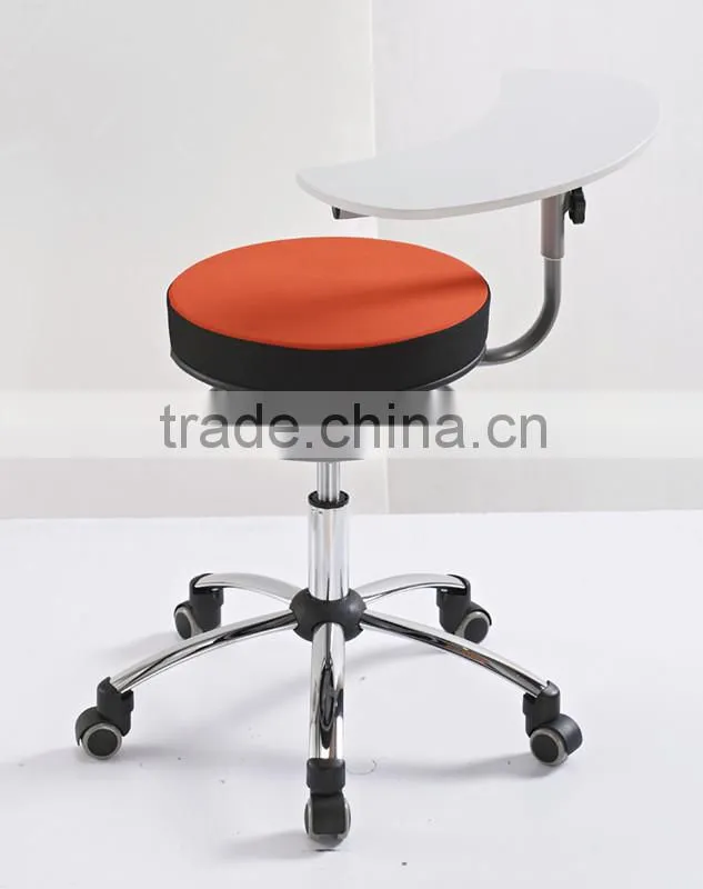 Modern Fabric Wheel Chair With Writing Pad For School Students / For Training