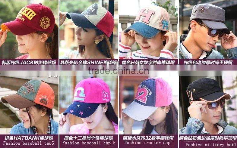 6 panel embridery design wholesale custom golf hats