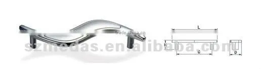 Popular Aluminum Pull Handle for Cabinet and Other Furniture