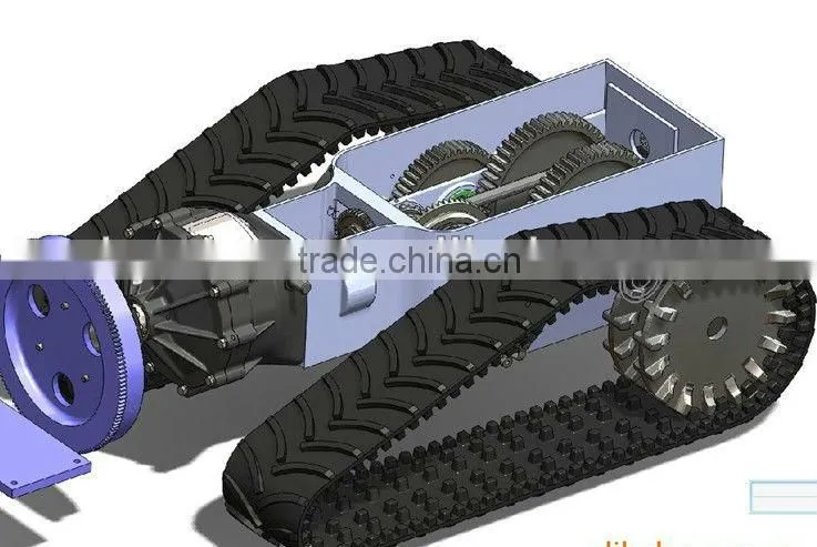 Skid steer rubber track