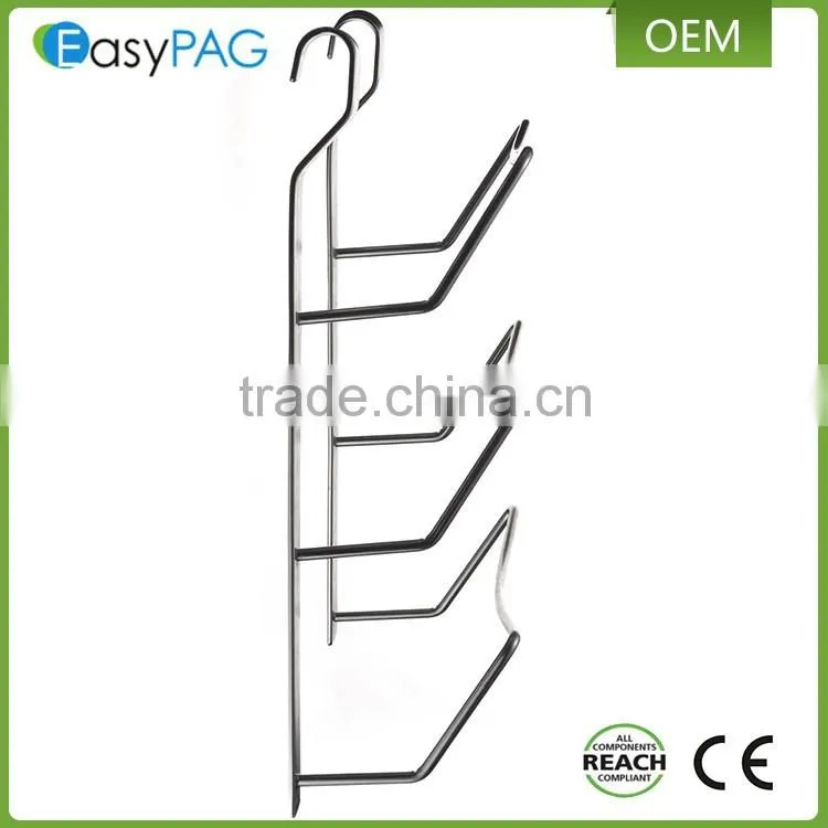 New design OEM service wall mounted kitchen stainless steel hanging pot lid holder