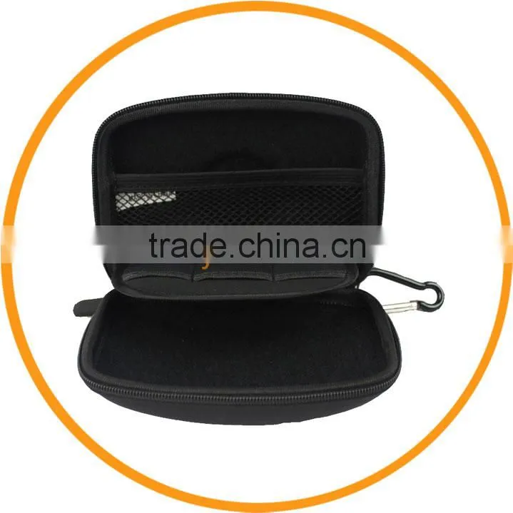 Black EVA PU GPS Carry Case Bag for 4.3' 4.5' Inch GPS Hard Case for Kodak Zi6 Zi8 from dailyetech