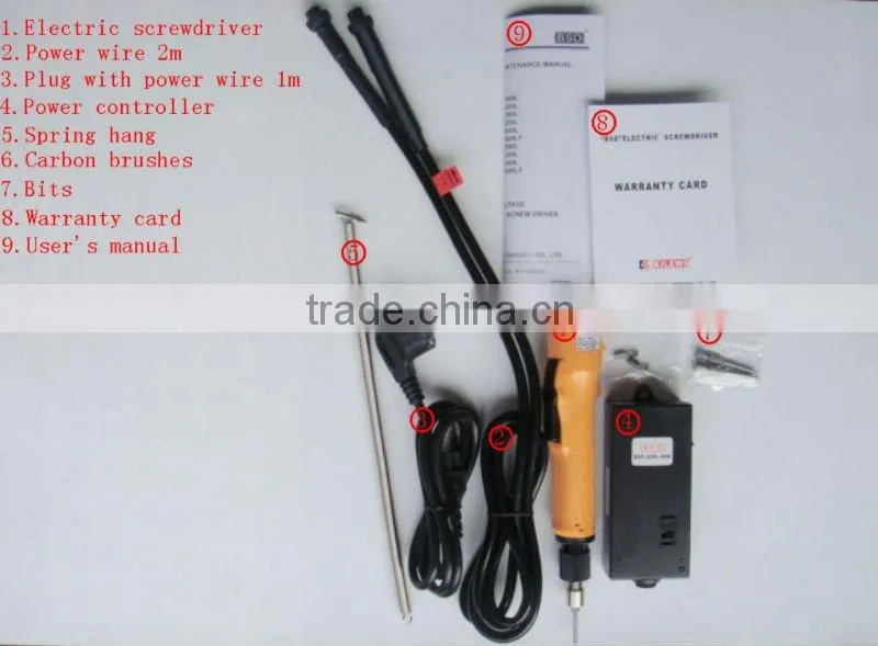KILEWS bsd-3200l Low Torque Precision Fully Automatic Electric Screwdriver for production line, assembly tools, shut off clutch