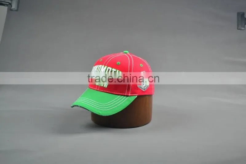 Custom 100% Cotton twill Baseball Sport cap with Sandwich