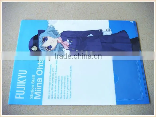 2014 Hight Quality PP Plastic Folder Document Folder