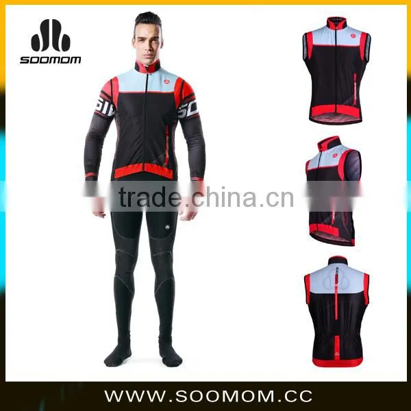 2014 new design men sleeveless cycling vest blackberry