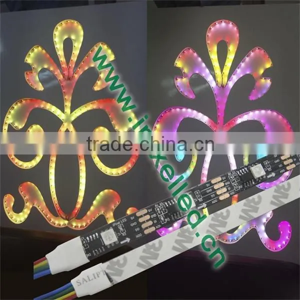 60 ws2821 ws2822s led strip directly connect dmx controller