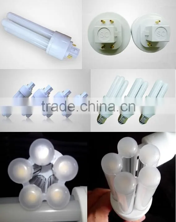 CE approved 360 angle plc 4 pin led g24 lamp