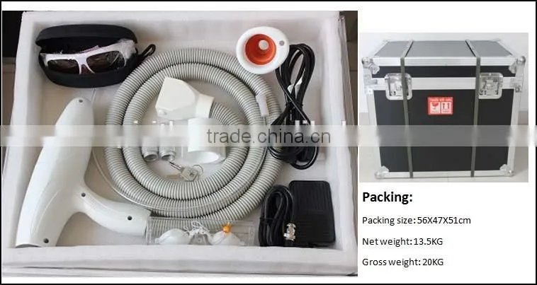 10Hz New Products Q-switch ND YAG Laser Eyebrow Tattoo Removal