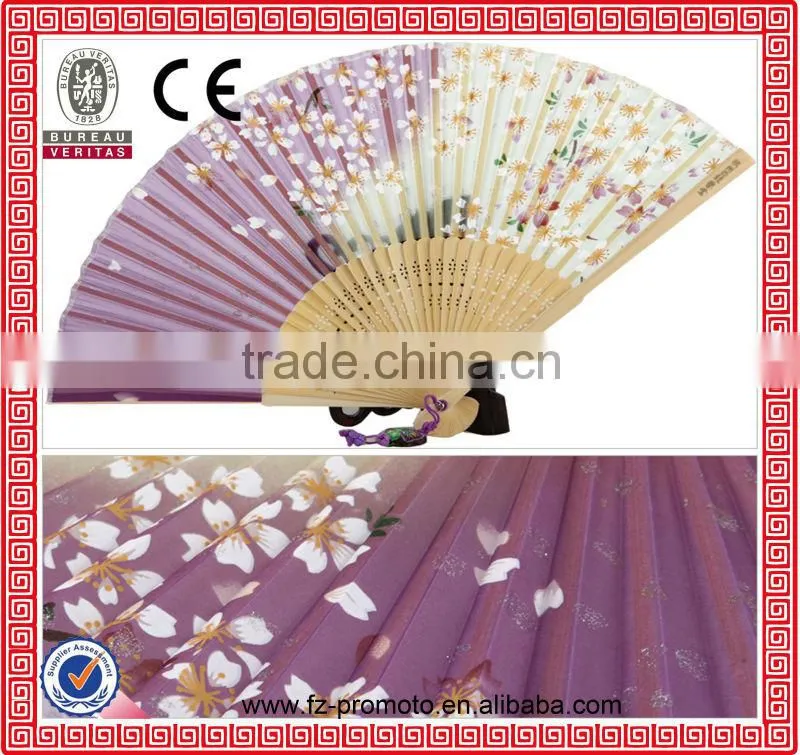 hot sale promotion products folding fan bamboo fans hand fan