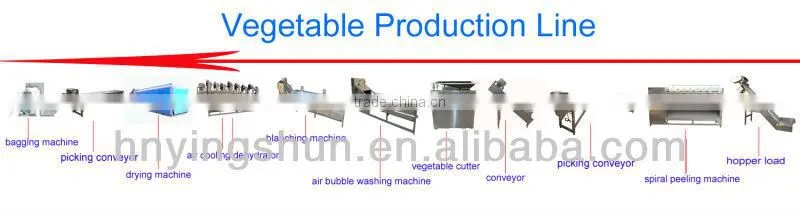 stainless steel fried potato chips processing machines