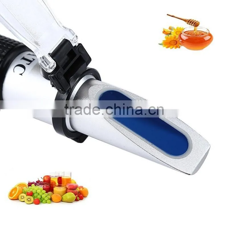 Accurate Hand Held Optic Honey Refractometer For Sugar Honey Brix Refractometer Tester 58%-90%