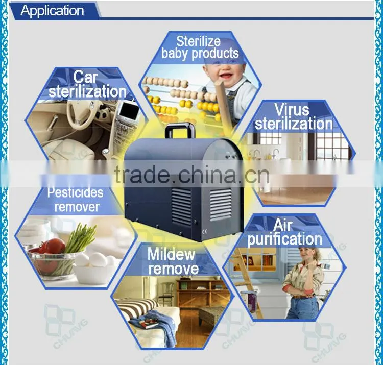 2015 top sell portable ceramic ozonizer wholesale