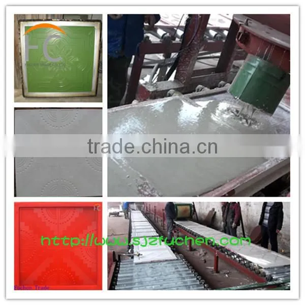 gypsum ceiling board machine