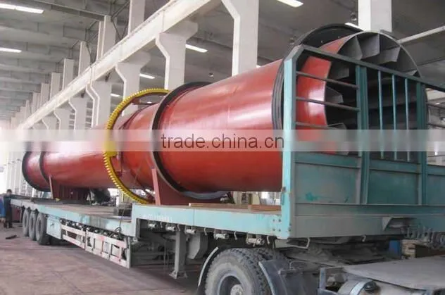 Rotary drum dryer/agricultural fertilizer machine