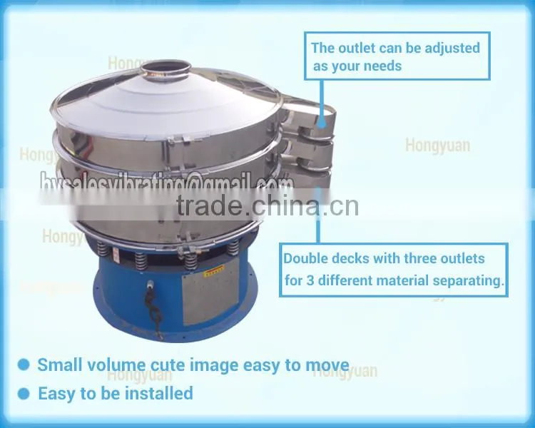 Made in China vibrating sieve/vibrating flour sieve/sieve shaker