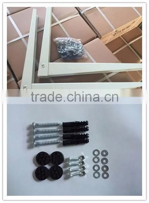 Air conditioner outdoor unit standard wall bracket
