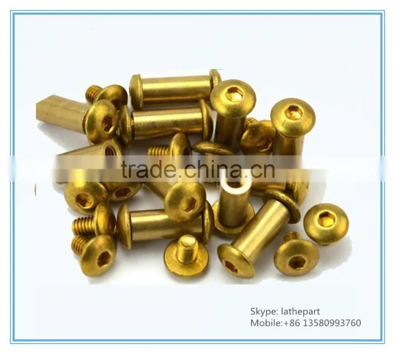china supplier book binding screw