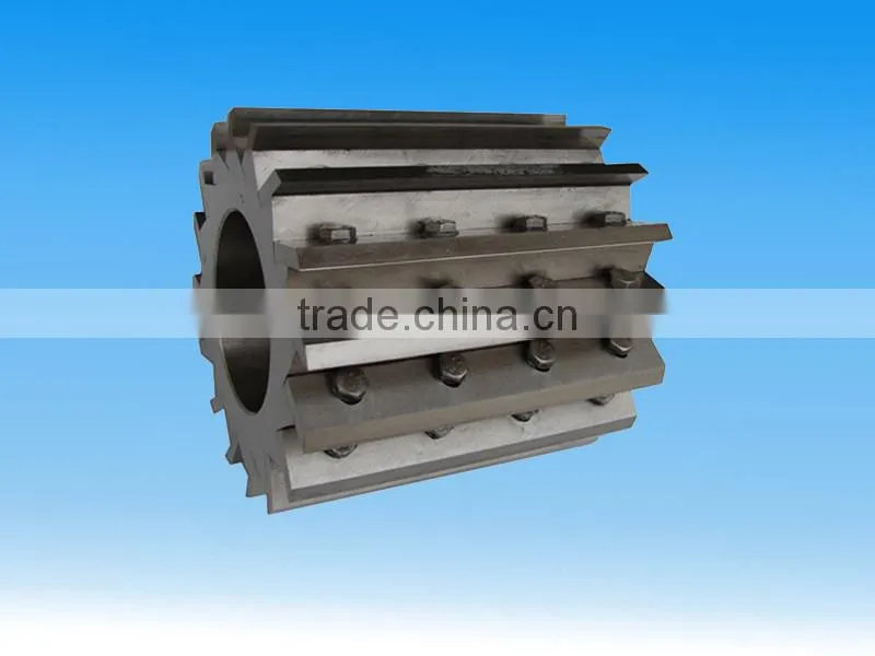 Shredder blades and knives for tyre and rubber shredder OEM