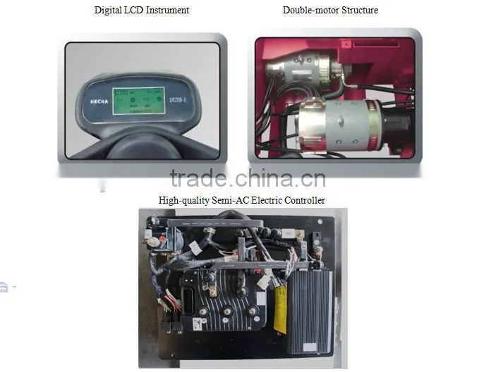 2015 new 2 ton battery counterbalance ac forklift reasonable price