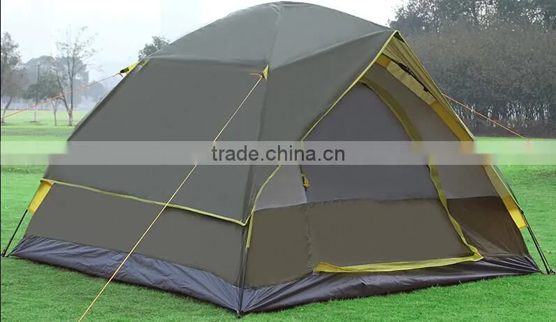 2016 New Four Person Use Folding Camping Outdoor Automatic Open Tent for Hiking