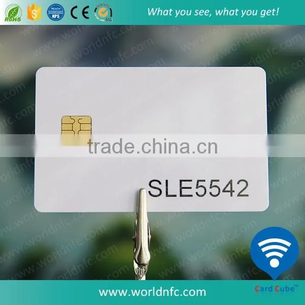 Blank Plastic SLE5542 Smart Card