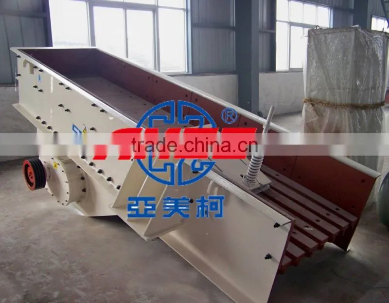 ZSW420*110 vibrating feeder for stone crushing plant,AMEC brand ,Changzhou machinery