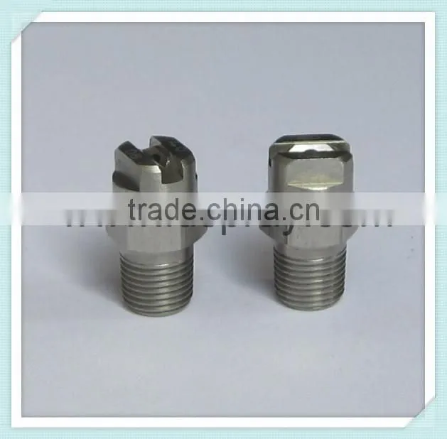 Low-pressure flat fan spray water nozzle
