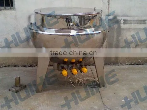 double-layered kettle dairy processing machine