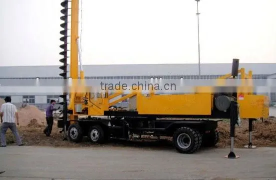 Rotary Pile Drilling rig, HF360 pile drill rig machine, double bridge pile drill rig
