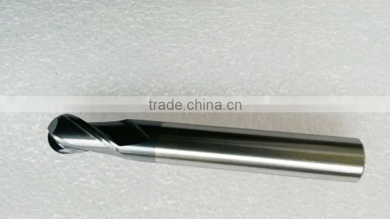 Two flutes ball nose end mill tungsten carbide dia6.0mm and 8.0mm end mill