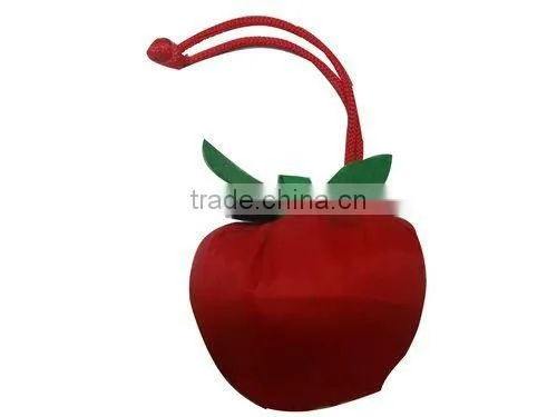 shopping bag fruit shape ,apple shape foldable bag, banana shape foldable bag