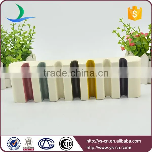 colorful ceramic wall sign for room decoration