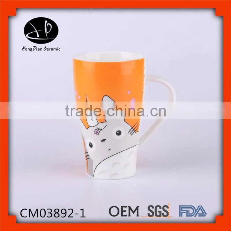 OEM ceramic coffee cup ,ceramic mug cup,Sublimation printable white blank ceramic mug