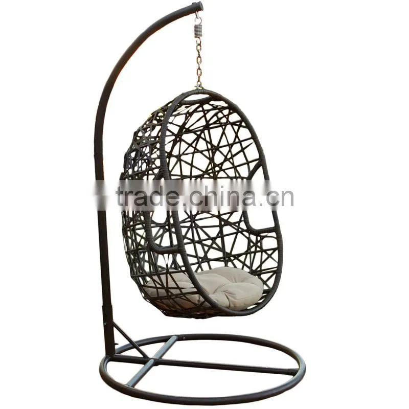 2015 Garden swing chair cover hanging wicker swing chair