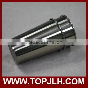 18oz Silver Stainless Steel Cone Mug