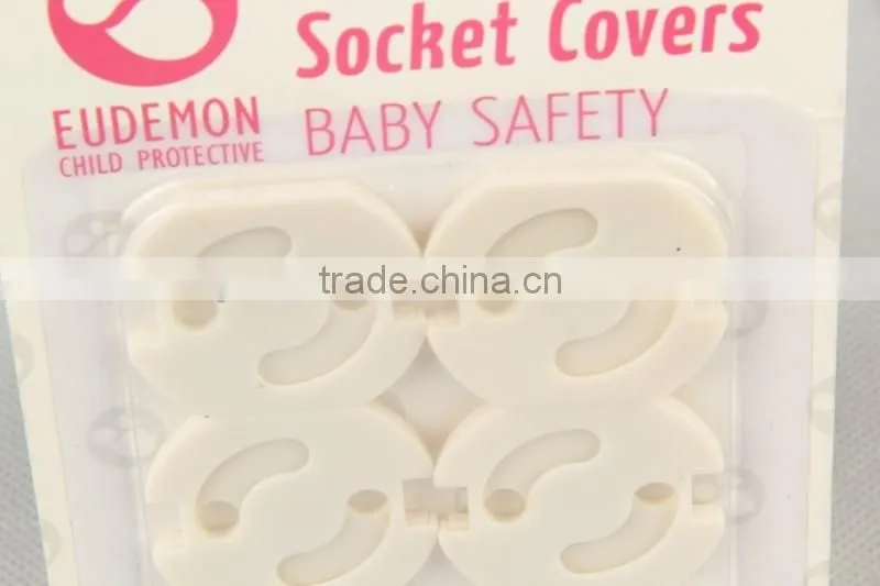 6PC round shape European-standard safety socket cover, baby protection