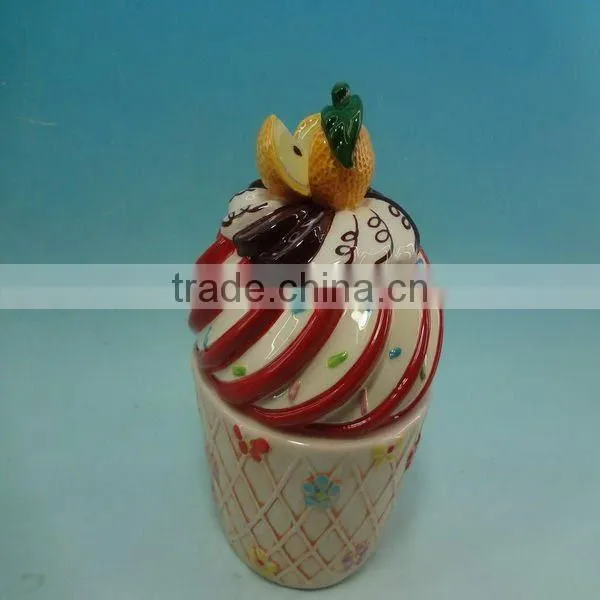 COLORFUL CERAMIC ICE CREAM BOWL