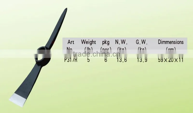construction digging tools pick P317R