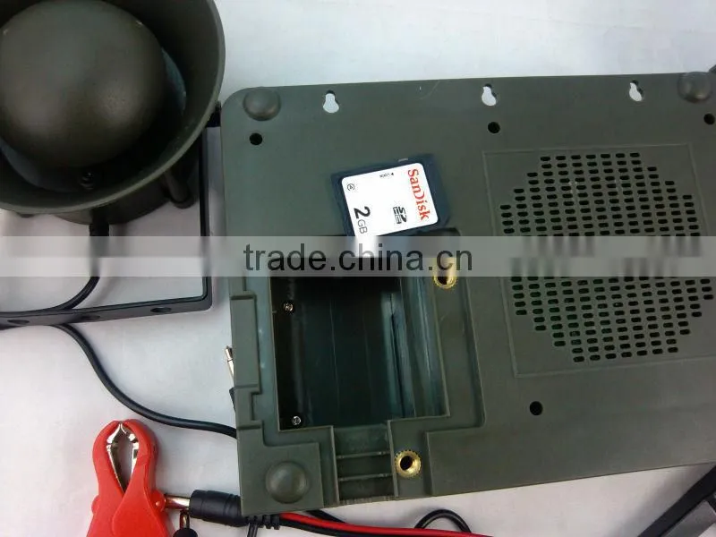 Factory direct sell electronic bird repeller with 50W, 150dB speaker