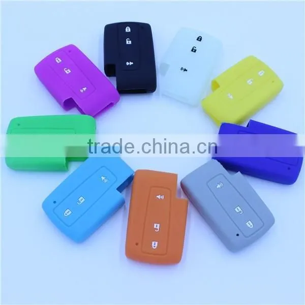 for 2004-2009 TOYOTA Prius 3 Buttons Silicone Remote Smart Key Cover Jacket