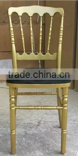 Hot Sale and high Quality Banquet wedding wood napoleon Chair