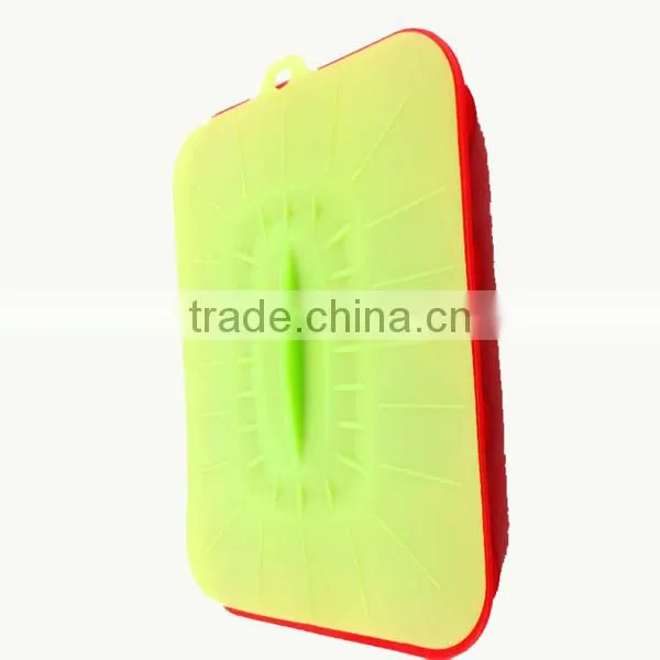 2015 LFGB Approved silicone stretch fresh cover for fruit bowl
