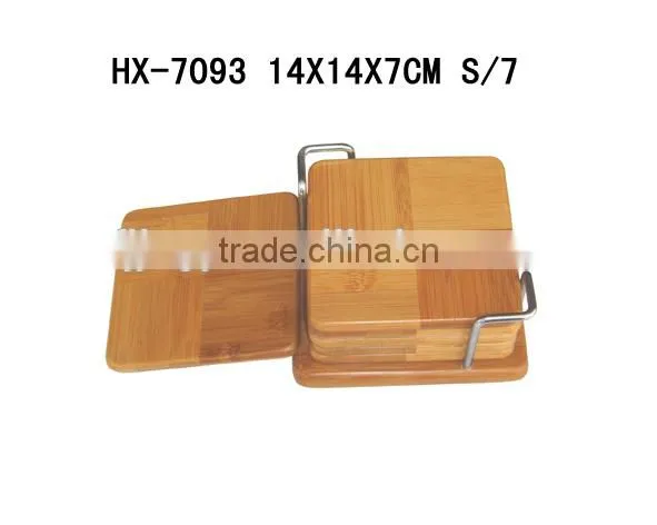 New Style Bamboo Tea Cup Mat Bamboo Coaster